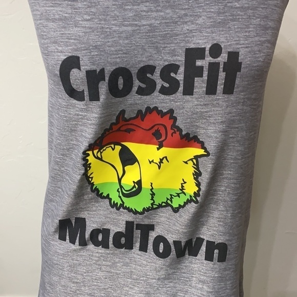 Lululemon grey CrossFit Mad Town graphic tank top - Picture 8 of 10